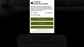 What Bluehende-landschaft.de website looked like in 2020 (3 years ago)