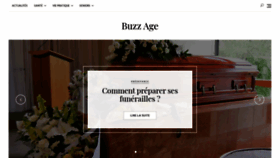 What Buzzage.fr website looked like in 2020 (3 years ago)