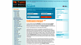 What Bangkokthaihotels.com website looked like in 2020 (3 years ago)
