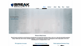 What Breaksec.com website looked like in 2020 (3 years ago)