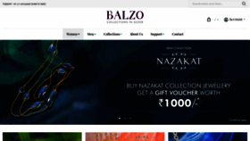 What Balzo.in website looked like in 2020 (3 years ago)
