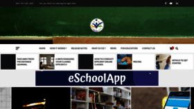 What Blog.eschoolapp.in website looked like in 2020 (3 years ago)