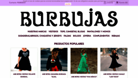 What Burbujasmoda.com website looked like in 2020 (3 years ago)