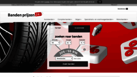 What Bandenprijzen24.nl website looked like in 2020 (3 years ago)