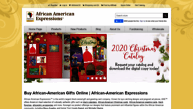 What Black-gifts.com website looked like in 2020 (3 years ago)