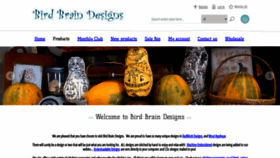 What Birdbraindesigns.com website looked like in 2020 (3 years ago)