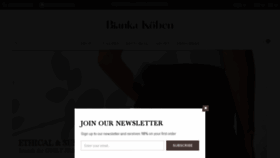 What Biankakoben.com website looked like in 2020 (4 years ago)