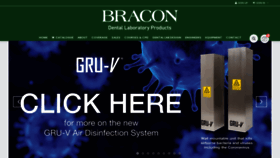 What Bracon.co.uk website looked like in 2020 (3 years ago)