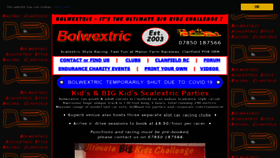 What Bolwextric.co.uk website looked like in 2020 (3 years ago)