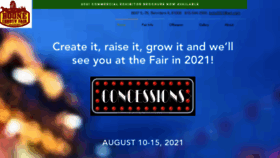 What Boonecountyfair.com website looked like in 2020 (3 years ago)
