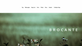What Brocante-jp.biz website looked like in 2020 (3 years ago)