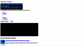 What Bright-internet-marketing.com website looked like in 2020 (3 years ago)