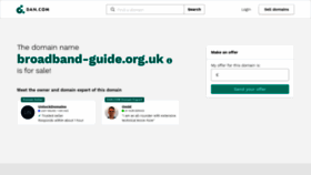 What Broadband-guide.org.uk website looked like in 2020 (3 years ago)