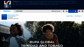 What Bupasalud.com.tt website looked like in 2020 (3 years ago)