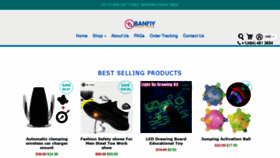 What Banfiy.com website looked like in 2020 (3 years ago)