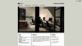 What Bg-studio.com website looked like in 2020 (4 years ago)