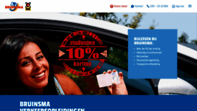 What Bruinsma.nl website looked like in 2020 (3 years ago)