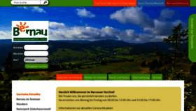 What Bernau-schwarzwald.de website looked like in 2020 (3 years ago)