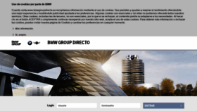 What Bmwdirecto.es website looked like in 2020 (3 years ago)