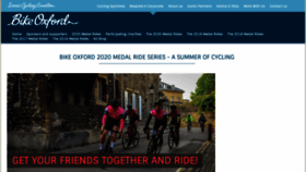 What Bikeoxford.co.uk website looked like in 2020 (3 years ago)