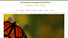 What Bbandhodges.com website looked like in 2020 (3 years ago)