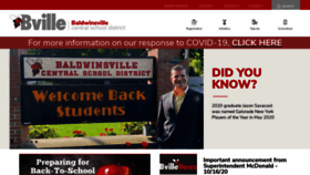 What Bville.org website looked like in 2020 (3 years ago)