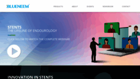 What Blueneem.com website looked like in 2020 (3 years ago)