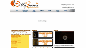 What Billyspence.com website looked like in 2020 (3 years ago)
