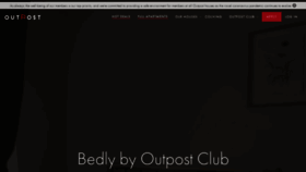 What Bedly.com website looked like in 2020 (3 years ago)