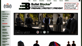 What Bulletblocker.com website looked like in 2020 (3 years ago)
