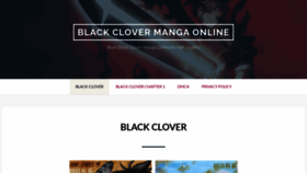 What Blackclover.othermanga.com website looked like in 2020 (3 years ago)