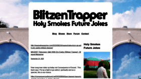 What Blitzentrapper.com website looked like in 2020 (3 years ago)