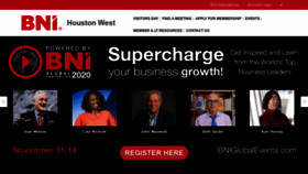 What Bnihouston.com website looked like in 2020 (3 years ago)