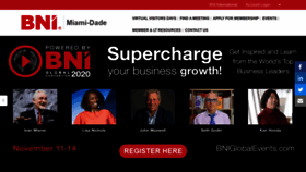What Bnimiami.com website looked like in 2020 (3 years ago)