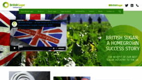What Britishsugar.co.uk website looked like in 2020 (3 years ago)
