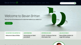 What Bevanbrittan.com website looked like in 2020 (3 years ago)