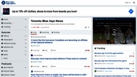 What Bluejaysaggr.com website looked like in 2020 (3 years ago)
