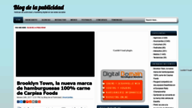 What Blogdelapublicidad.com website looked like in 2020 (3 years ago)
