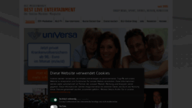 What Best-live-entertainment.de website looked like in 2020 (3 years ago)