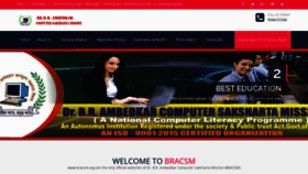 What Bracsm.org website looked like in 2020 (3 years ago)
