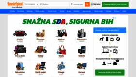 What Bosniaoglasi.com website looked like in 2020 (3 years ago)