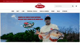 What Berkley-fishing.com website looked like in 2020 (3 years ago)