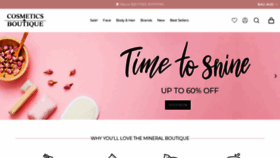 What Beauty-mineral.com.au website looked like in 2020 (3 years ago)