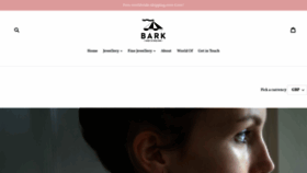 What Barkjewels.com website looked like in 2020 (3 years ago)