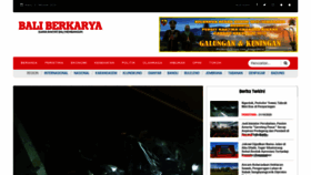 What Baliberkarya.com website looked like in 2020 (3 years ago)
