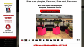 What Brise-vues.com website looked like in 2020 (3 years ago)