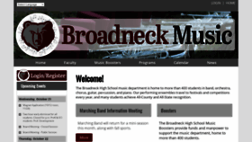 What Bhsmusic.org website looked like in 2020 (3 years ago)