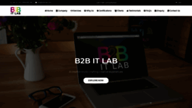 What B2bitlab.com website looked like in 2020 (3 years ago)
