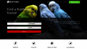 What Birdtrader.co.uk website looked like in 2020 (3 years ago)