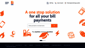 What Bharatbillpay.com website looked like in 2020 (3 years ago)